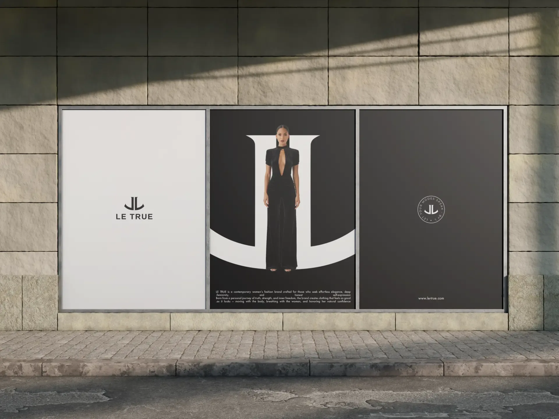 LE TRUE — Fashion branding