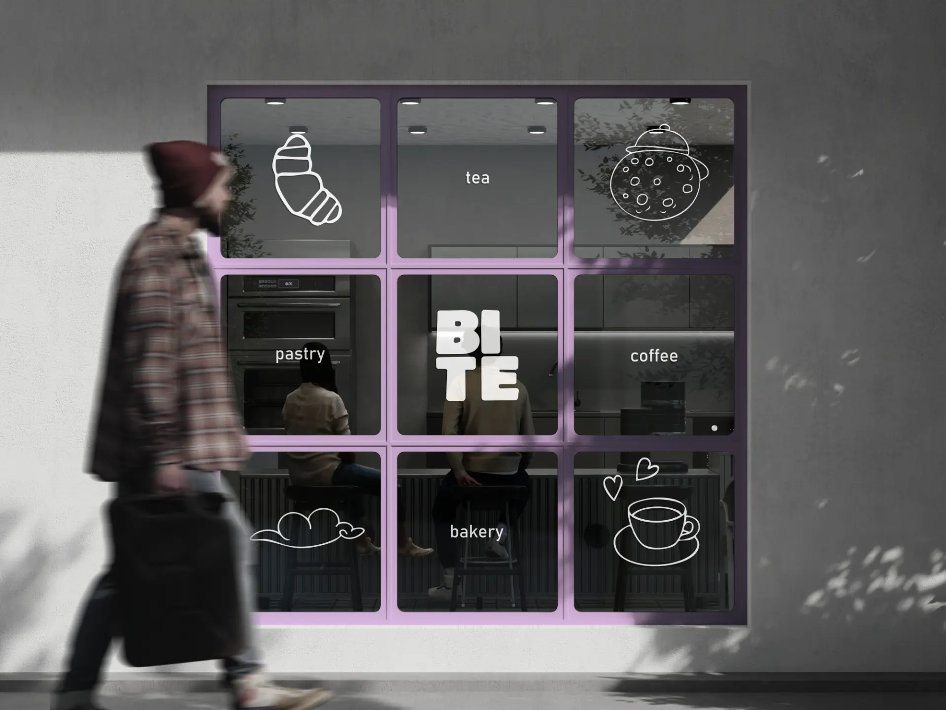 BITE — Café branding