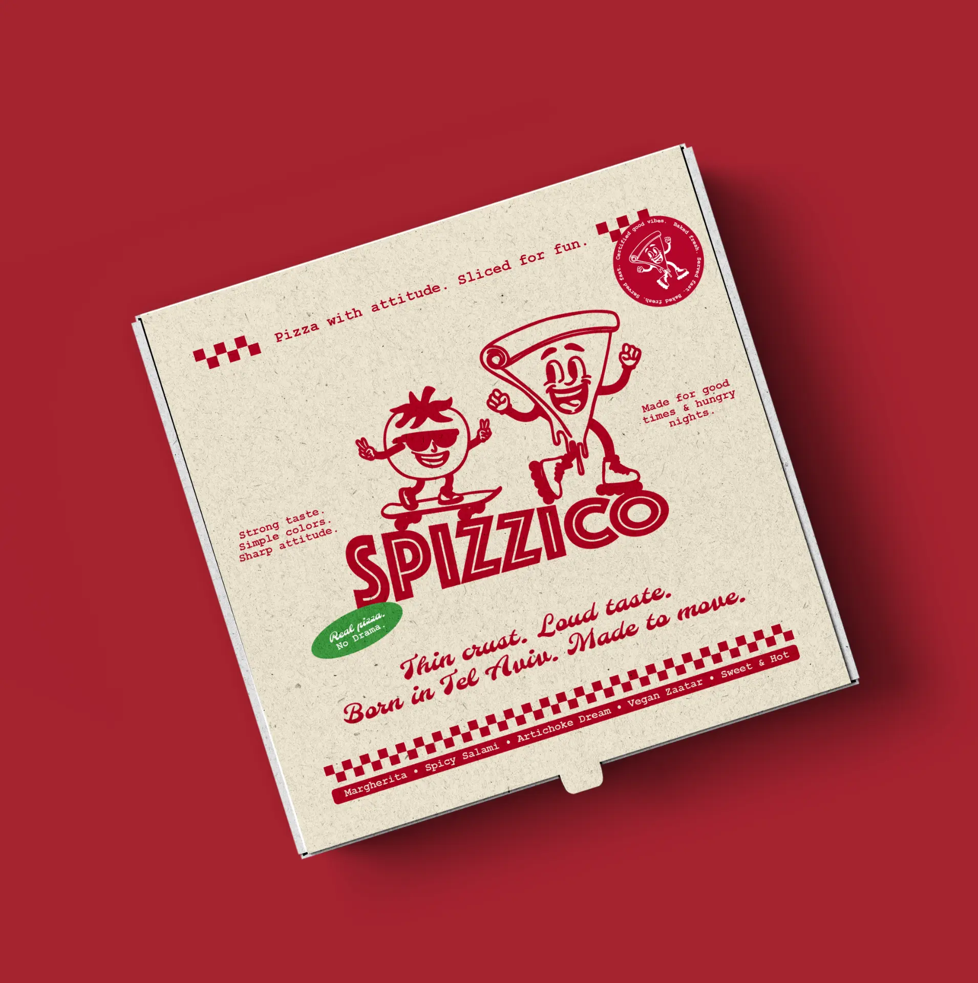 SPIZZICO — Pizzeria branding